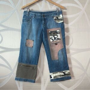 Patrizia Pepe Low Rise Cropped Jeans